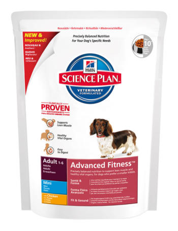 Science Plan Canine Adult Advanced Fitness Mini Chicken